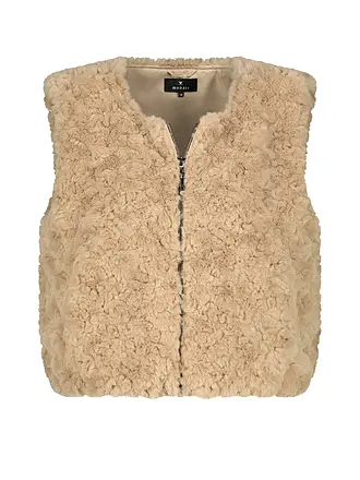 MONARI | Gilet in Felloptik | 